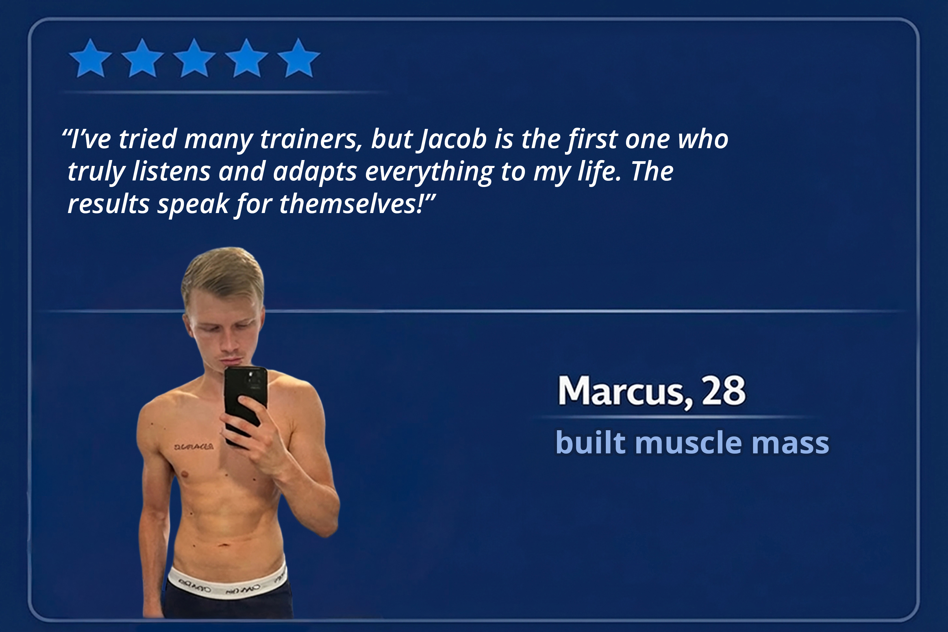Marcus testimonial