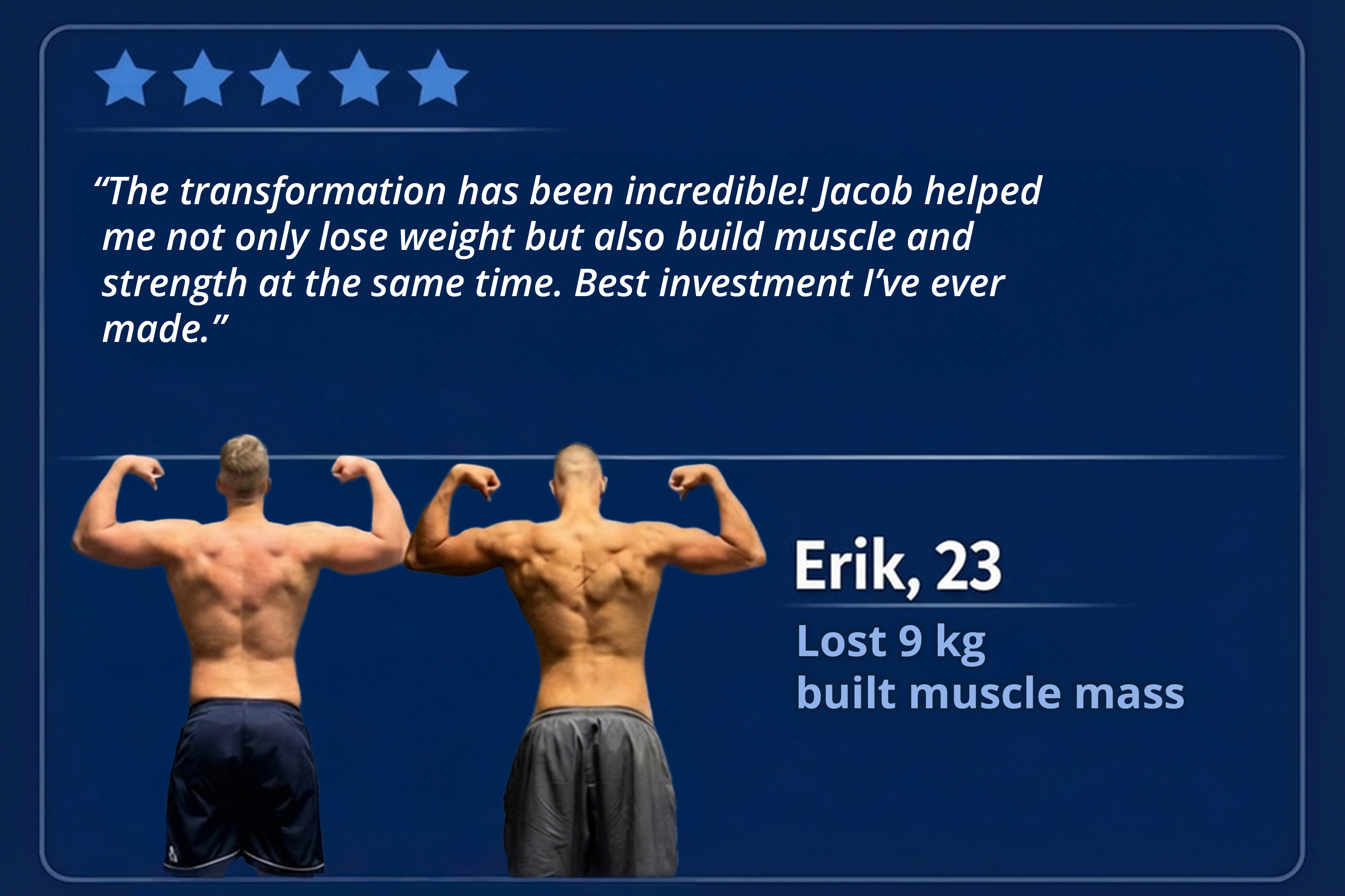 Erik testimonial