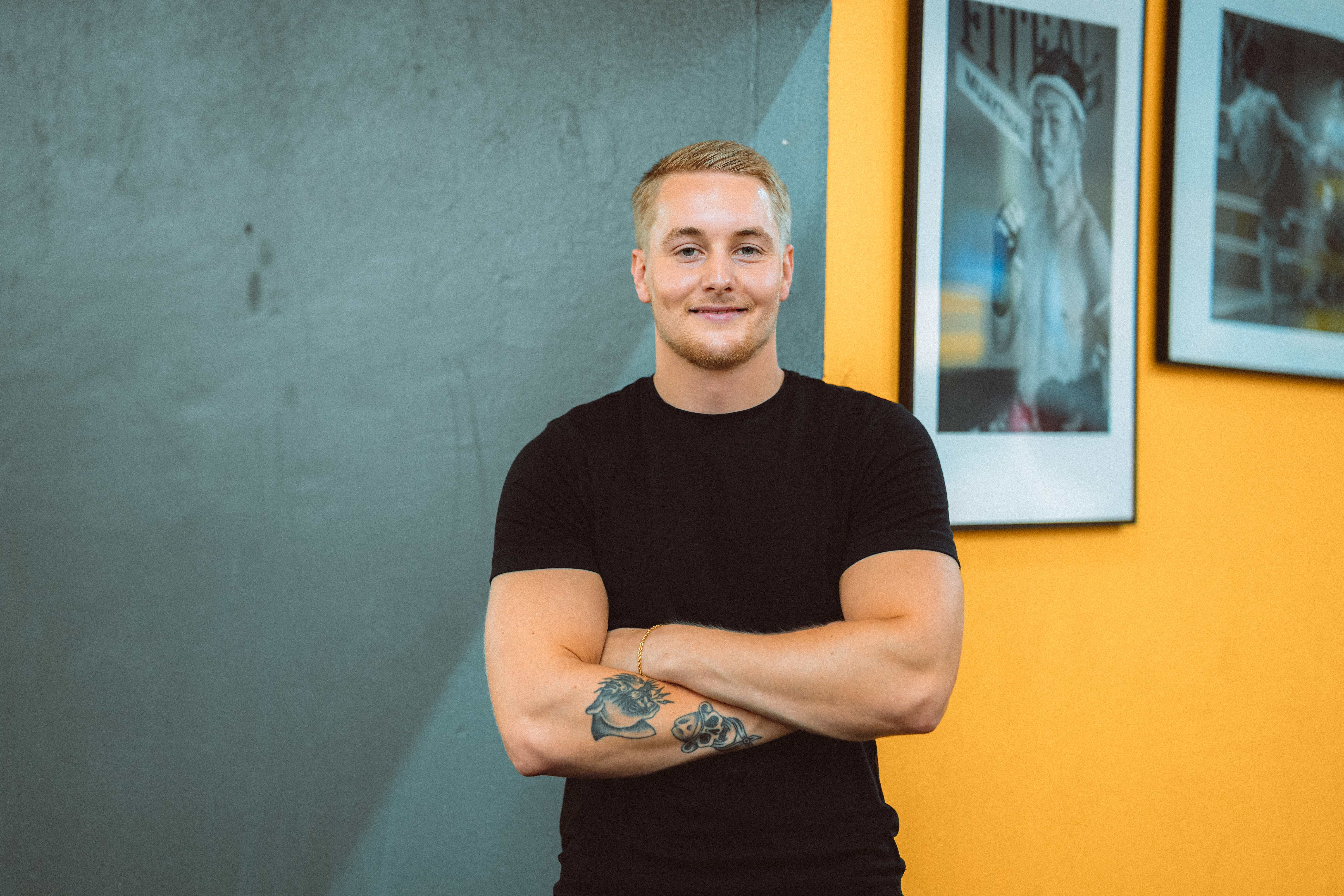 Personal training in the gym